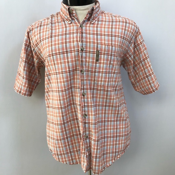 Men’s Columbia striped button up shirt - Size S - Picture 4 of 8